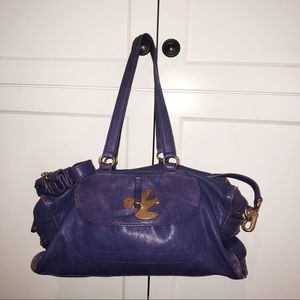 Marc by Marc Jacobs purple satchel